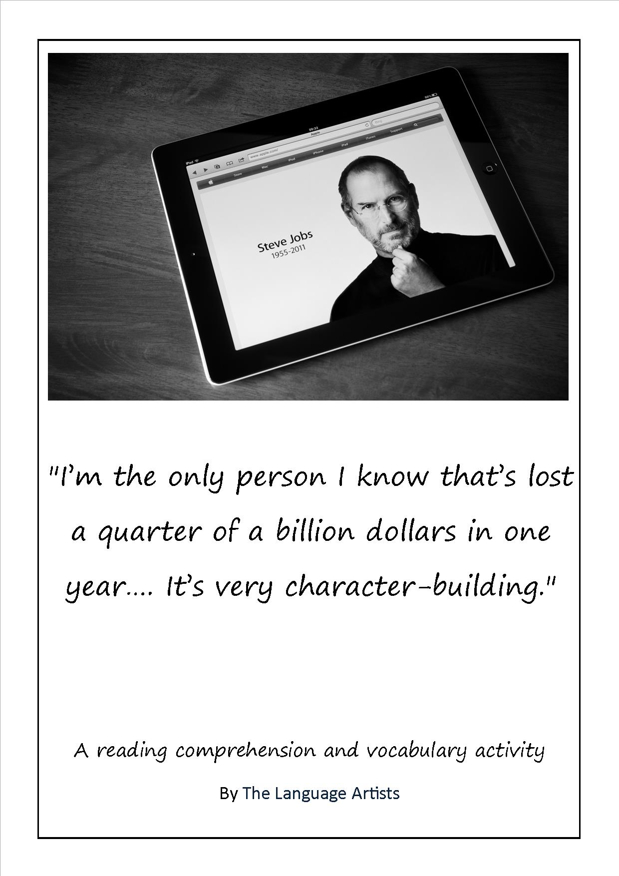 Steve Jobs - Front Cover